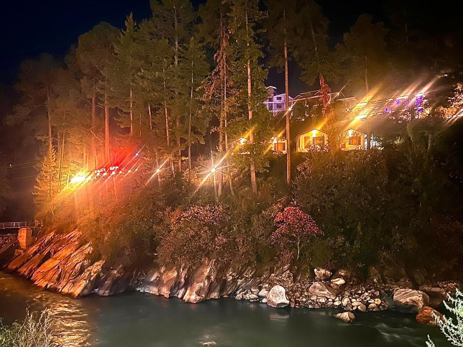 Ahava Kasol Riverside Cafe And Cottages Eksteriør bilde