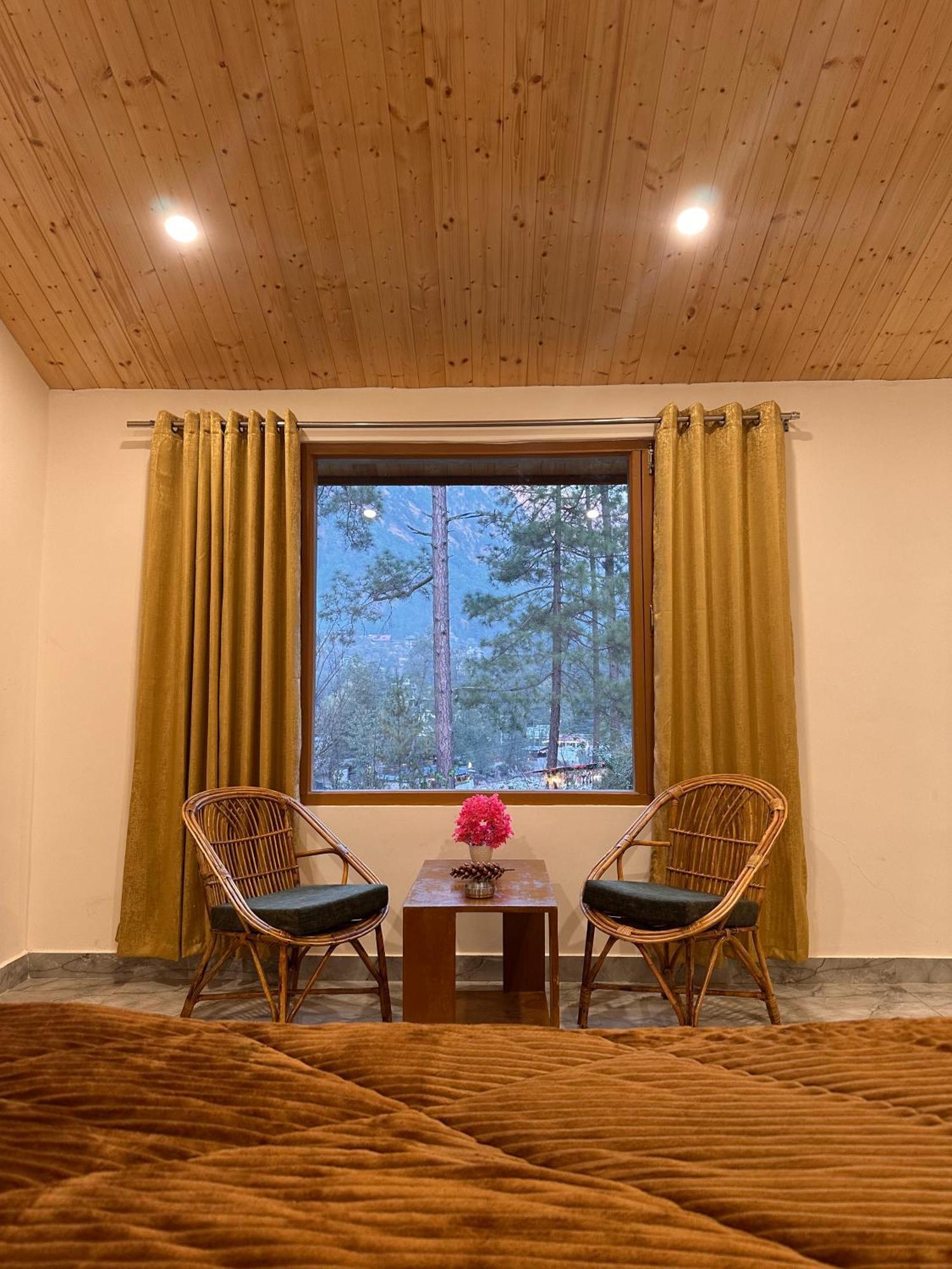 Ahava Kasol Riverside Cafe And Cottages Eksteriør bilde